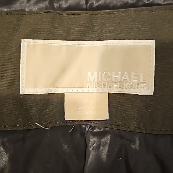 MICHAEL KORS COAT...army green..size medium...excellent condition - Picture 10 of 10